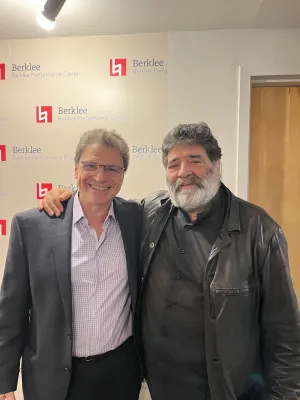 backstage with Manolis Pappos