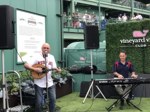 at the Red Sox Greek Heritage event at Fenway Park