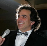 Damien Stefanidis, lead vocalist and sound engineer of Orfeas Band