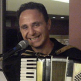 Antonios Vatousios, keyboardist and vocalist of Orfeas Band